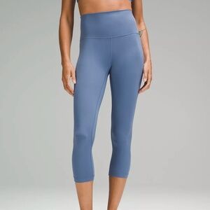 Blue lululemon Align™ High-Rise Crop 23" | Size 8